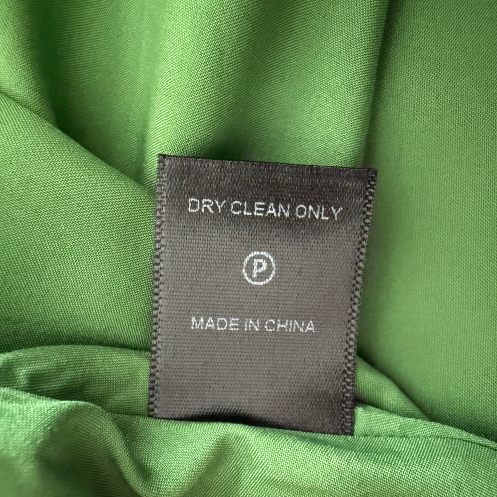 Tuckernuck Green Dupioni Esme Dress Midi Sleeveless NWT Xs - Picture 9 of 10